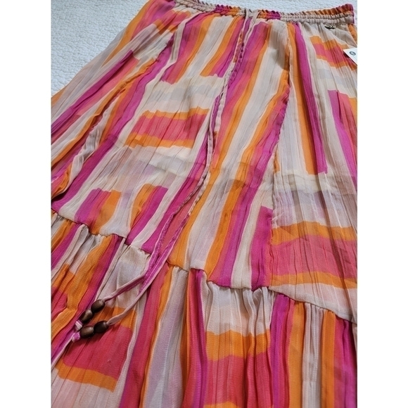 NWT Roxy Hi-Lo Boho Skirt Large To Be Found Skirt - Picture 3 of 9